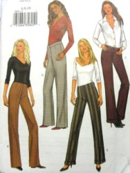 3680 ZIPPY CONTOUR CUFF OR NOT PANTS EZ PATTERN 6-10,12-16,18-22
