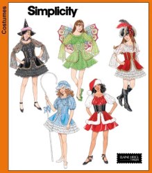 3687 PIRATE, BO PEEP, SANTA, WITCH PATTERN 7-14 GIRL, 6-12 MS