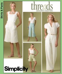 3756 CONTOUR PANTS, SHORTS 2 LENGTHS PATTERN 10-18