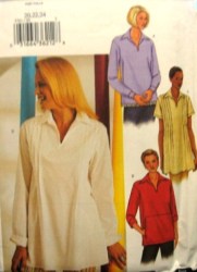 3761 Butterick EZ LOOSE COLLAR SLEEVE TUCK TOP LENGTHS PATTERN 8-24 3 SZS choice uncut