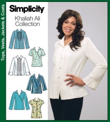 3789 SIMPLICITY ALI SHIRT VARIETY, CUP SIZES PATTERN  6-14,14-22 UNCUT