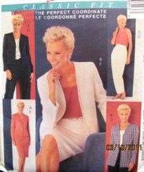 3931 McCalls PALMER LINED / UNLINED JACKET, TOP,  BOTTOMS PATTERN 12-16