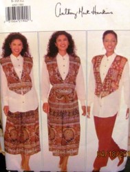 4093 EZ TUNIC OVERLAY, LONG FLARE SKIRT,PANTS PATTERN 8-12,14-18