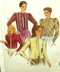 4130 70S LINED OPEN CHANELLE LS JACKETS PATTERN 8