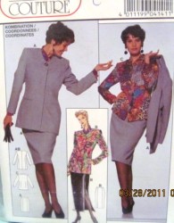 4141 COUTURE JACKET,SKIRT LENGTHS,BLOUSE PATTERN 12-22