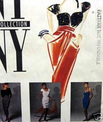 4180 MCCALLS NY NY CROP JACKET, HALTER TOP, SKIRT, CUMMERBUND PATTERN 10 