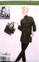 4183 DESIGNER CRAFT COAT, PANTS,TOTE BAG PATTERN LG-XXL