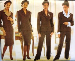 4200 EZ JACKET,DETACH COLLAR,CUFFS,SKIRT,PANTS PATTERN 18-22