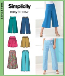 4237 BUBBLE/A-SKIRT LENGTHS,CROP WIDE PANTS,SHORTS PATTERN 6-24