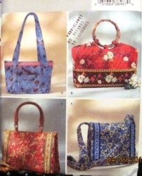 4247 FOUR SHAPED SOFT HANDBAGS QUILTED OR NOT PATTERN