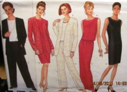 4303  Butterick SO EZ LINED JACKET,  DRESS, TOP, SKIRT,  PANTS PATTERN 14-18 uncut