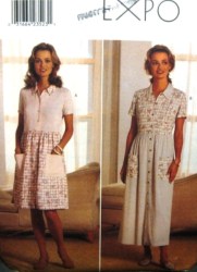 4427 BUTTERICK EZ RAISED WAIST DIRNDL DRESS LENGTHS PATTERN 6-10,12-16,18-22 CHOICE