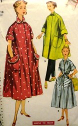 4471 50 ROBE/ HOUSEDRESS LENGTHS, BELT PATTERN 14 32 16 34