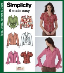 4487 6 EZ SWEET SS-LS TIED OR NOT SHIRT PATTERN 8-24 2 SZ