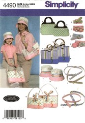 4490 ADULT,CHILDREN BUCKET HATS,TOTE BAGS,BRACELET PATTERN S-L