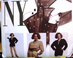 4506 MCCALLS NY NY LINED JACKET,  LS SHIRT, CUFF PANTS PATTERN 12, 10 choice