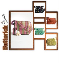 4560 LINED 14''X13'' HANDLED DIAPER BAGS PATTERN