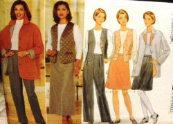 4637 EZ REVERSE JACKET,VEST,TOP,SKIRT LENGTHS,PANT PATTERN 6-16
