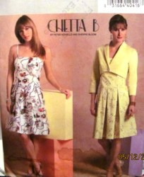 4728 SHORTER JACKET, STRAPPY LOW PLEAT DRESS PATTERN 14-20
