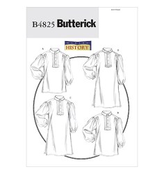 4825 TUNIC/ HIP  POET RENN SHIRT UNISEX PATTERN SM-LG, XL-XXXL