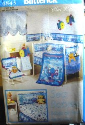 4843 ''SEA BABIES''QUILT,ROCKING CHAIR CVR,BAG,WALL HANG PATTERN