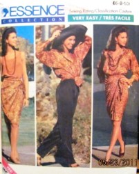 4854 EZ LS SHIRT,TANK TOP,WRAP SKIRT,PANTS PATTERN 6-10,12-16