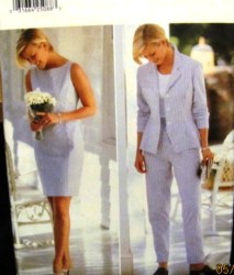 4865 EZ LINED JACKET,SHEATH DRESS,PANTS PATTERN 6-10,12-16