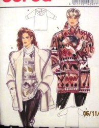 4897 SMART WOOL COLLAR/HOODIE POCKET JACKET PATTERN 10-20