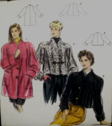 4921 SWEET RETRO RAGLAN SWING JACKETS LENGTHS PATTERN 8-18
