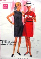 4939 1968 SEAM DRESS SLEEVES/COLLAR OR NOT PATTERN 14
