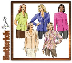 4940 EZ TAILORED OR RUFFLED HIP BLOUSE PATTERN 26-32W