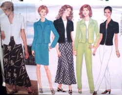 4941 EZ ZIP JACKET,SLVLSS DRESS,BIAS SKIRT,PANTS PATTERN 6-18