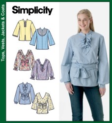 4960 CUTE TUNIC TOP RUFFLE OR NOT PATTERN 16-22