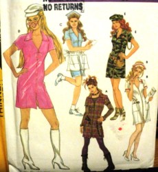 4964 CUTE NURSE, MILITIA, GO GO, WAITRESS PATTERN 6-12,14-20