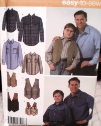4975 BIG TALL MEN/HUSKY BOYS S-L/1XL-5XL EZ SHIRTS,VEST PATTERN