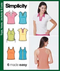 5000 6 EZ STRETCH KNIT TOPS SS/SLVLSS/TANK PATTERN 6-12