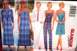 5009 UNLINED JACKET,STRAPPY DRESS LENGTHS,TOP,PANTS PATTERN 6-12