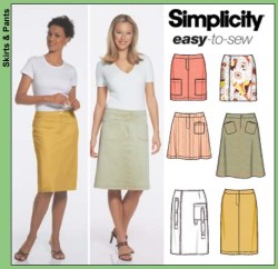 5066 EZ STRAIGHT-A-SKIRTS LENGTHS PATTERN 6-12