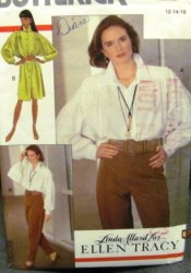 5141 BOYFRIEND YOKE SHIRT,DRESS,RSD WST PANTS PATTERN 12-16