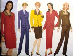 5148  EZ COLLAR JACKET, SKIRT LENGTHS, PANTS PATTERN 6-22 3 SZS
