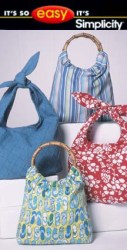 5151 SO EZ BAMBOO/TIED HANDLE CLOTH BAGS PATTERN