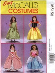 5153 GIRLS FAIRY PRINCESS/ RENAISSANCE COSTUME PATTERN 2-8