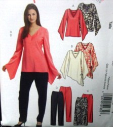 5163 EZ ECONO SHAPE BIAS TOP,LONG SKIRT, PANTS PATTERN 6-20 2 SZ