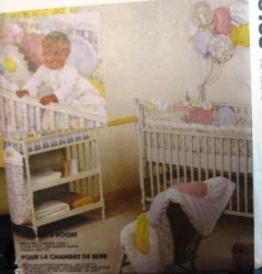5165 NURSERY WALL HANGING,QUILT,BUMPER,DIAPER STACKER PATTERN