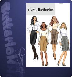 5249 EZ HI WAIST PRINCESS SKIRT PLEATS OR NOT PATTERN 14-20