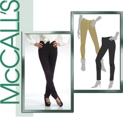 5273 LONG LEAN STRETCH PANTS SCRUNCH OR NOT PATTERN 4-12