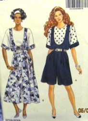 5314 SO EZ JUMPSUIT LENGTHS,PULLOVER SS TOP PATTERN XS-M