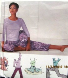 5327 Simplicity  KNIT TOPS, BOTTOMS, YOGA PILLOW PATTERN 4-10,12-18 choice uncut