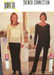 5333 KNIT EZ LONG TAPER SKIRT,LO RISE PANTS PATTERN 6-10,12-16