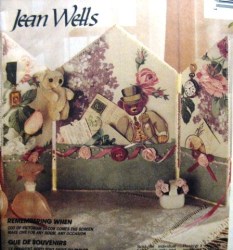 5351 MCCALLS VICTORIAN SCREEN - PHOTO / RECIPE/ BRIDE / XMAS/ ORGANIZER  PATTERN
